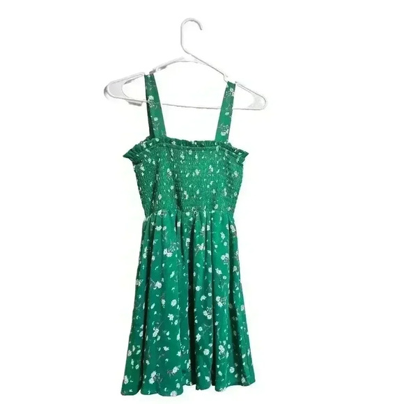 Floral Smocked Sundress with Button Details - Picture 5 of 13